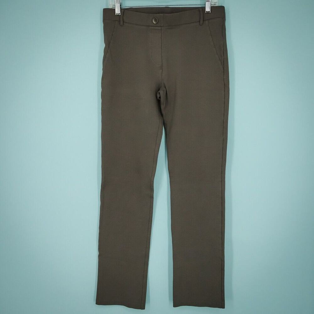 Betabrand Size Large L Gray Classic Dress Yoga Style Pull On Stretch Pants